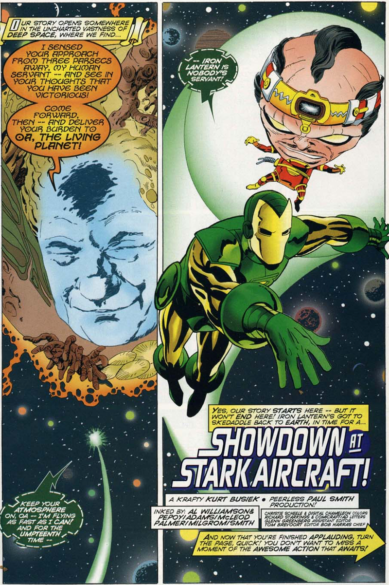 Illustration for article titled That Weird Time DC and Marvel Joined Forces